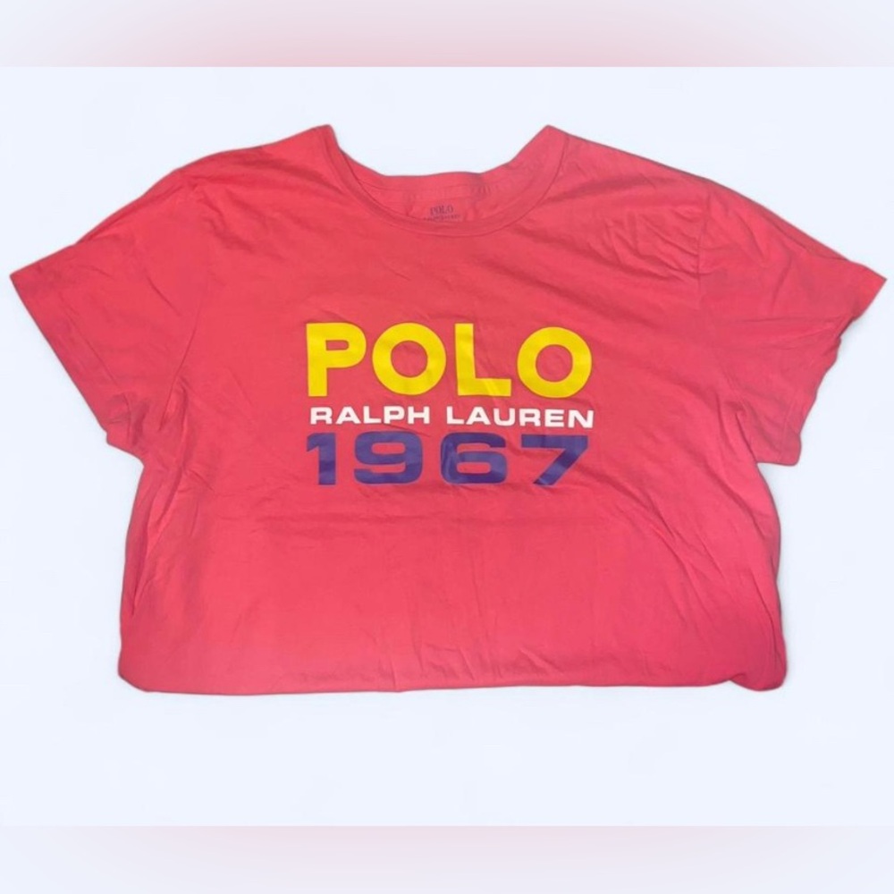 Polo Ralph Lauren pink Graphic T-Shirt